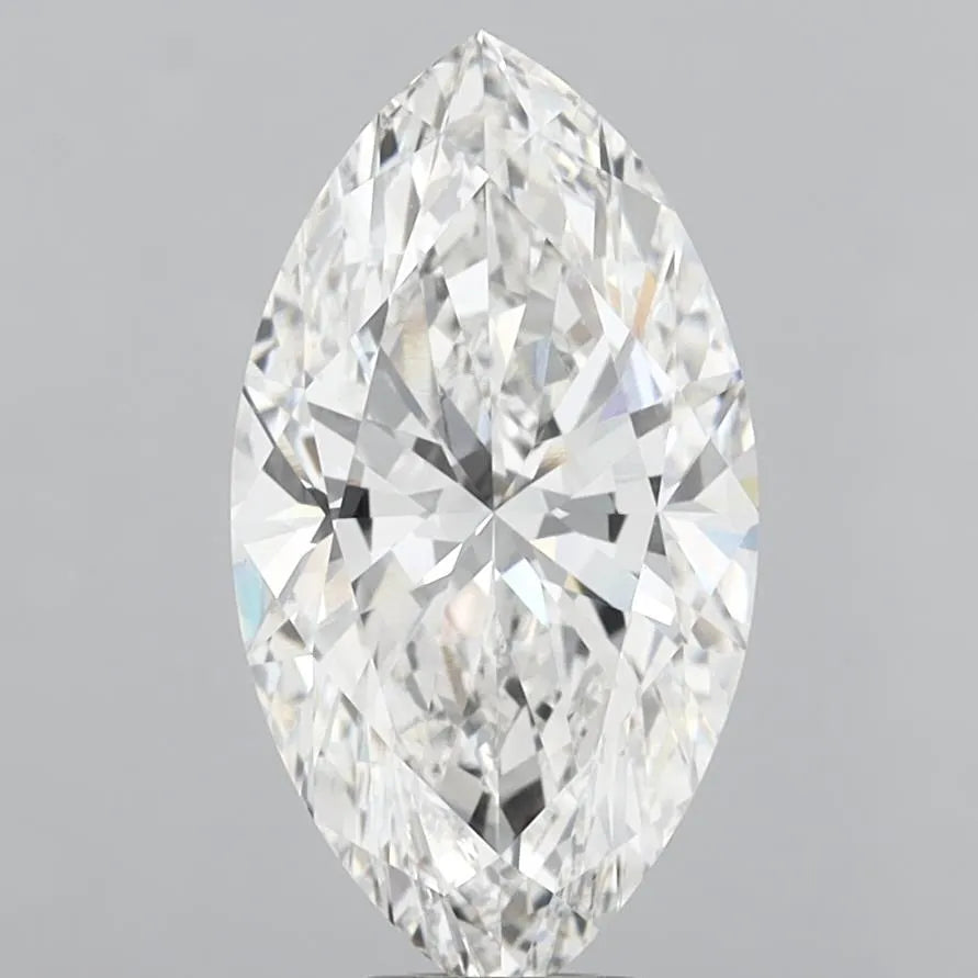 7.03ct Marquise Lab Grown Diamond (Colour G, Clarity VS2, IGI Certified)