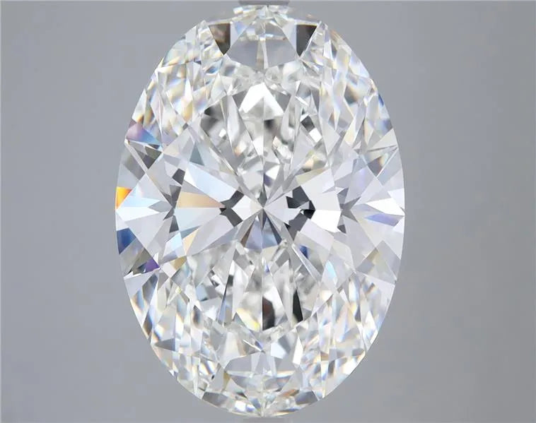 7.03ct Oval Lab Grown Diamond (Colour D, Clarity VVS2, IGI Certified)