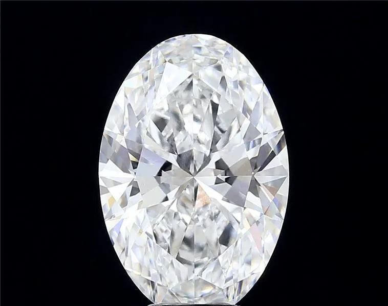 7.03ct Oval Lab Grown Diamond (Colour E, Clarity VVS2, IGI Certified)