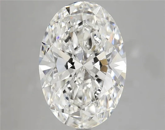 7.03ct Oval Lab Grown Diamond (Colour F, Clarity VVS1, Cut EX, IGI Certified)