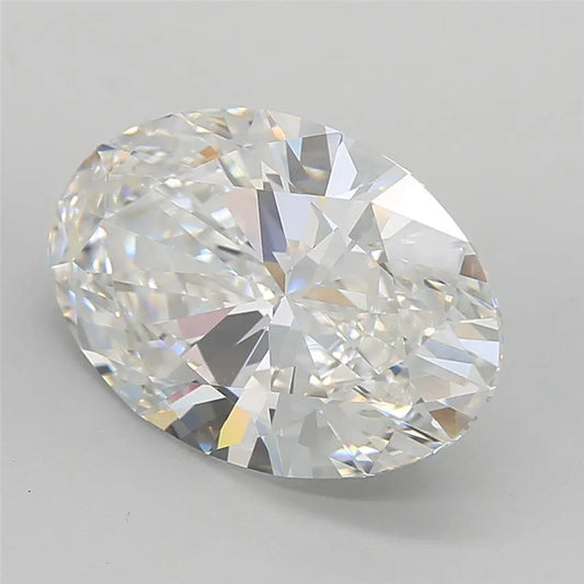 7.03ct Oval Lab Grown Diamond (Colour F, Clarity VVS2, IGI Certified)