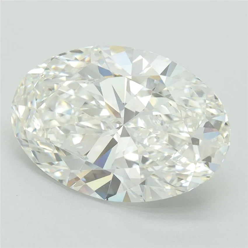 7.03ct Oval Lab Grown Diamond (Colour G, Clarity VVS2, IGI Certified)