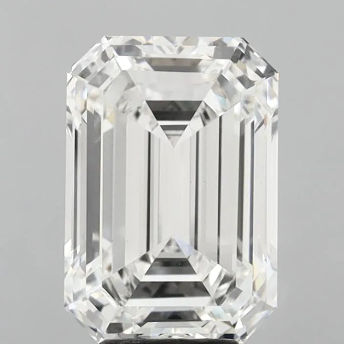 7.04ct Emerald Lab Grown Diamond (Colour E, Clarity VVS2, IGI Certified)