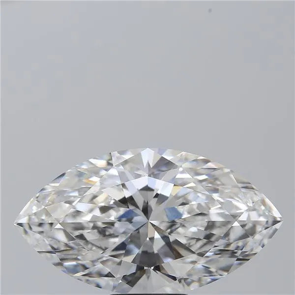 7.04ct Marquise Lab Grown Diamond (Colour E, Clarity VVS2, IGI Certified)