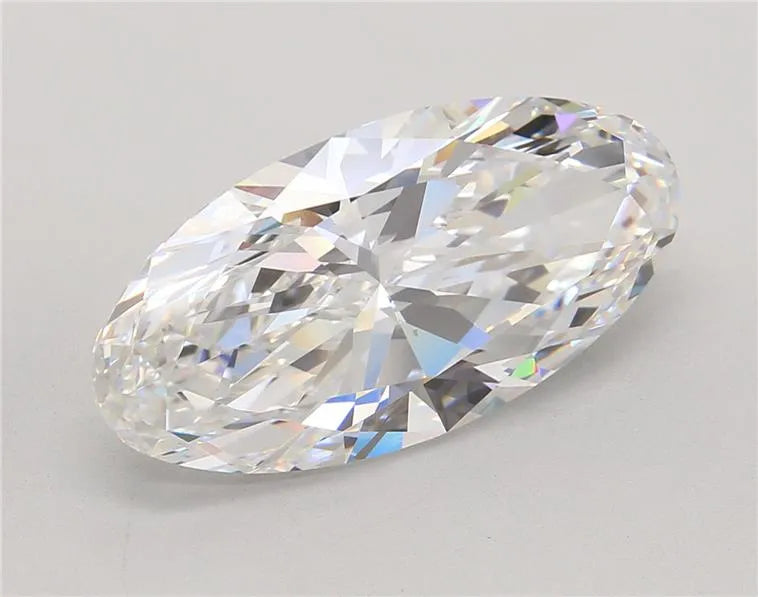 7.04ct Oval Lab Grown Diamond (Colour D, Clarity VVS2, IGI Certified)