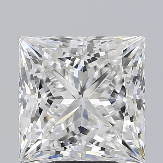 7.04ct Princess Lab Grown Diamond (Colour E, Clarity VVS1, IGI Certified)