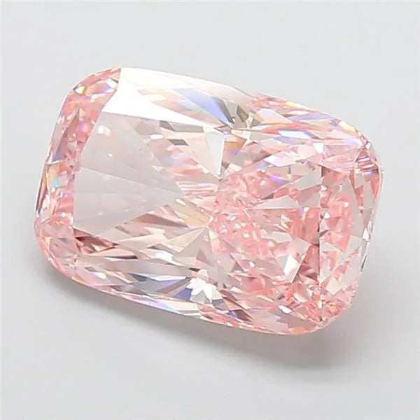 7.05ct Cushion modified Lab Grown Diamond (Colour Fancy Intense Pink, Clarity VS1, IGI Certified)