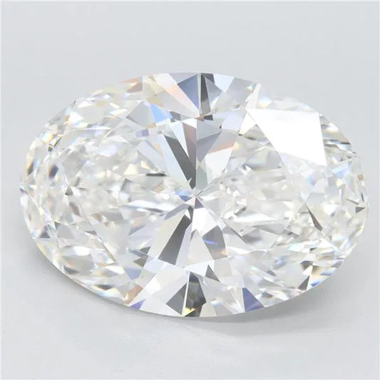 7.05ct Oval Lab Grown Diamond (Colour E, Clarity VVS1, IGI Certified)