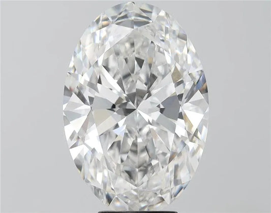 7.05ct Oval Lab Grown Diamond (Colour F, Clarity VVS2, IGI Certified)