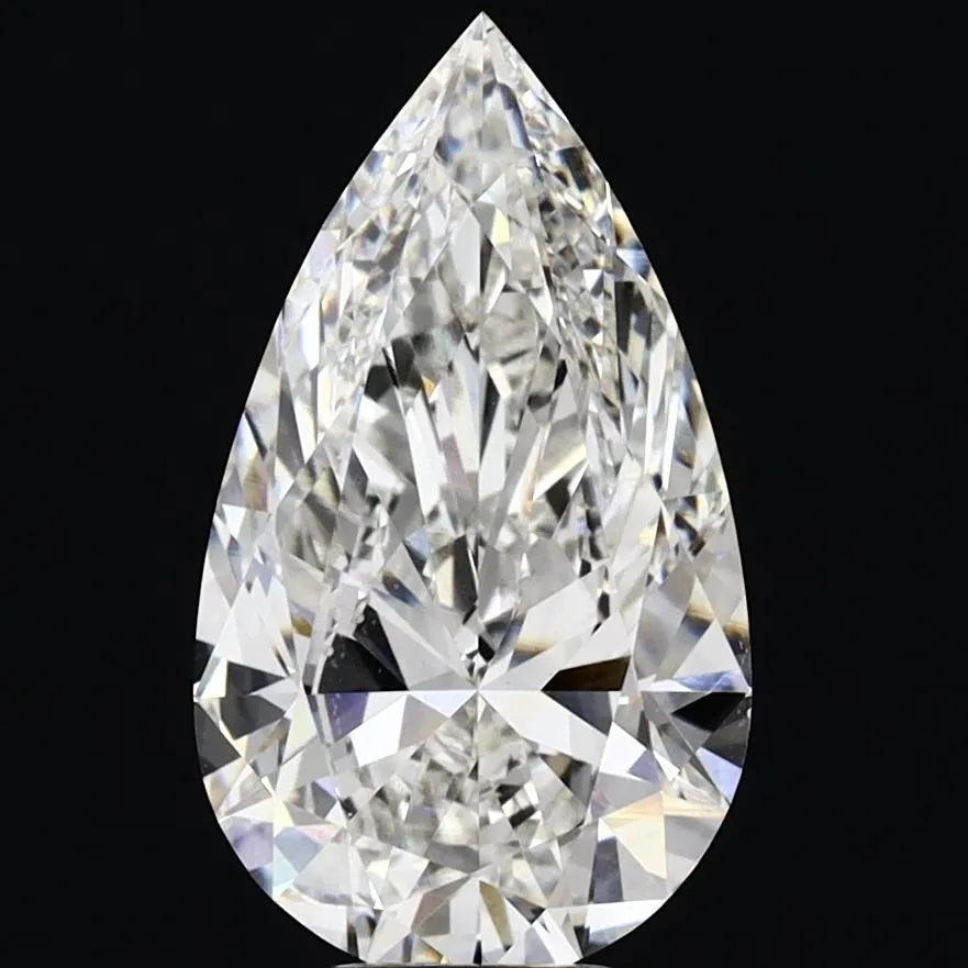 7.05ct Pear Lab Grown Diamond (Colour G, Clarity VVS2, IGI Certified)