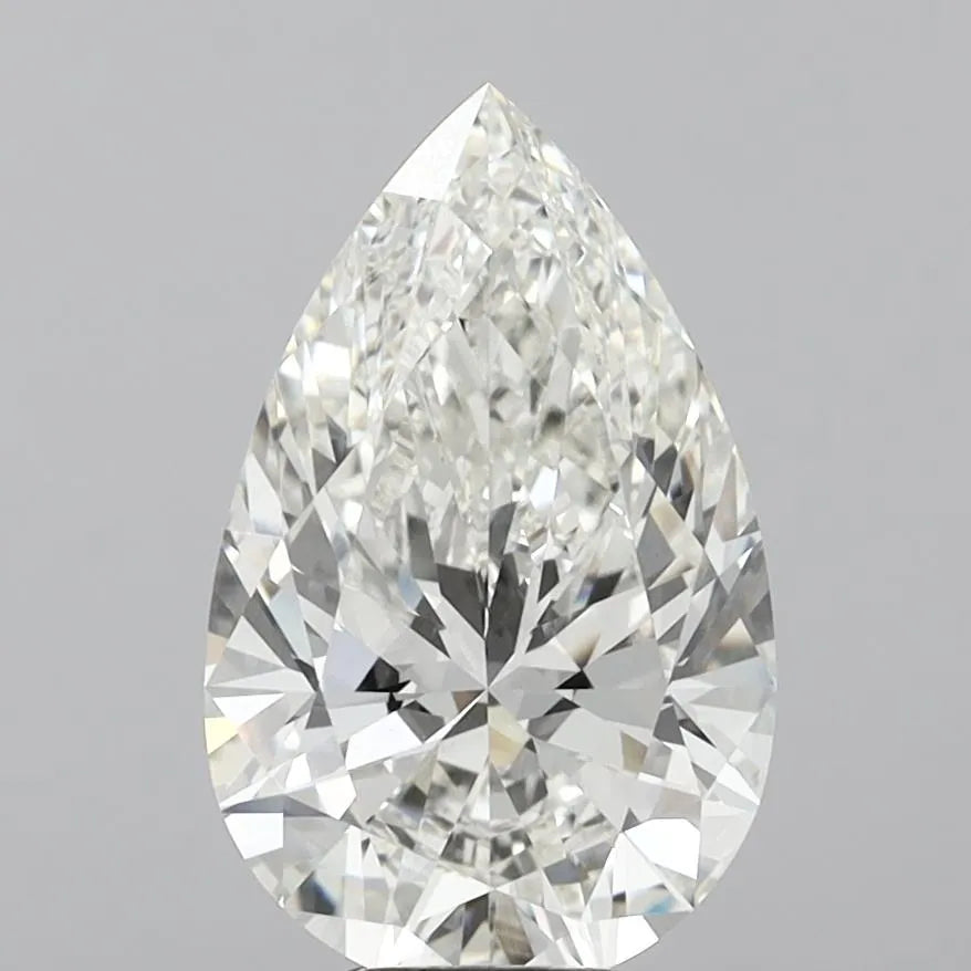 7.05ct Pear Lab Grown Diamond (Colour H, Clarity VVS2, IGI Certified)