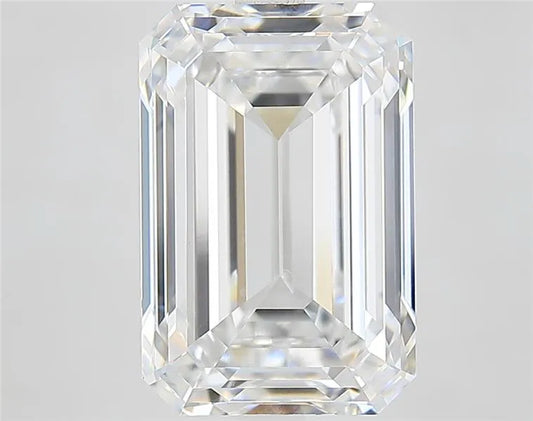 7.06ct Emerald Lab Grown Diamond (Colour D, Clarity VVS2, IGI Certified)