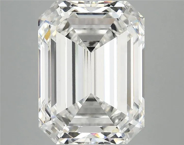 7.06ct Emerald Lab Grown Diamond (Colour F, Clarity VVS2, IGI Certified)