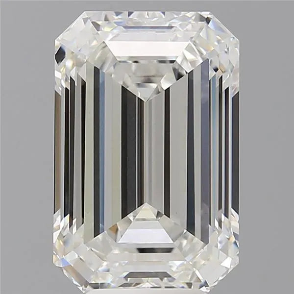 7.06ct Emerald Lab Grown Diamond (Colour F, Clarity VVS2, IGI Certified)