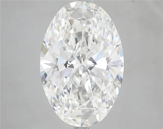 7.06ct Oval Lab Grown Diamond (Colour E, Clarity VVS2, IGI Certified)