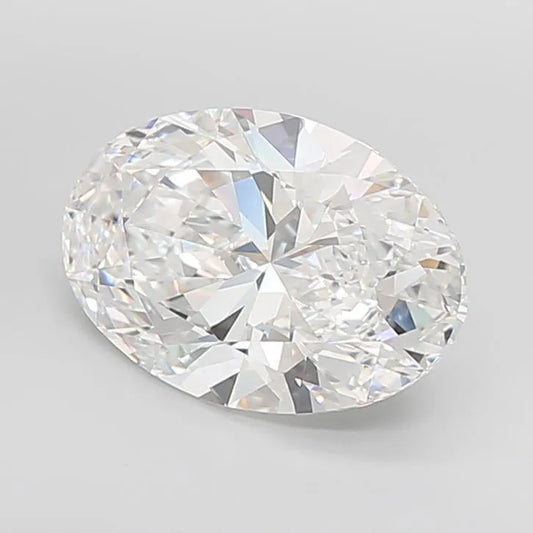 7.06ct Oval Lab Grown Diamond (Colour E, Clarity VVS2, IGI Certified)