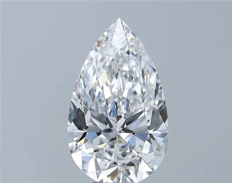 7.06ct Pear Lab Grown Diamond (Colour D, Clarity VVS2, IGI Certified)
