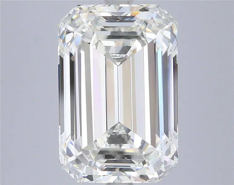 7.07ct Emerald Lab Grown Diamond (Colour H, Clarity VS1, IGI Certified)