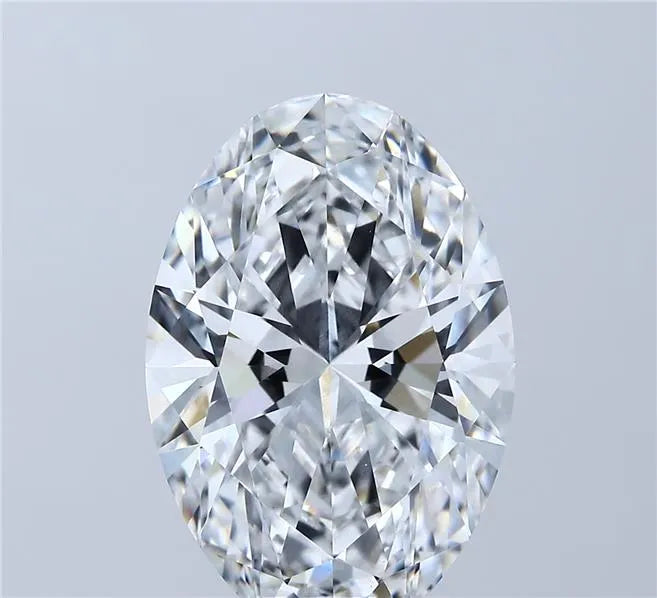 7.07ct Oval Lab Grown Diamond (Colour D, Clarity VVS2, IGI Certified)