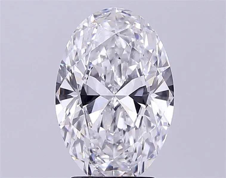 7.07ct Oval Lab Grown Diamond (Colour D, Clarity VVS2, IGI Certified)