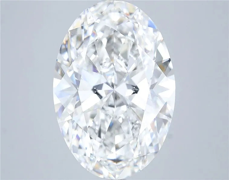 7.07ct Oval Lab Grown Diamond (Colour E, Clarity VVS2, IGI Certified)