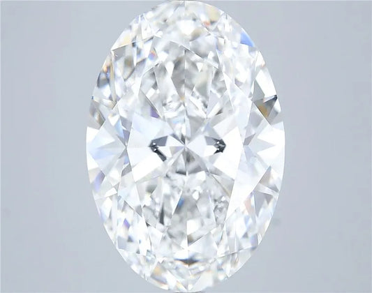 7.07ct Oval Lab Grown Diamond (Colour E, Clarity VVS2, IGI Certified)