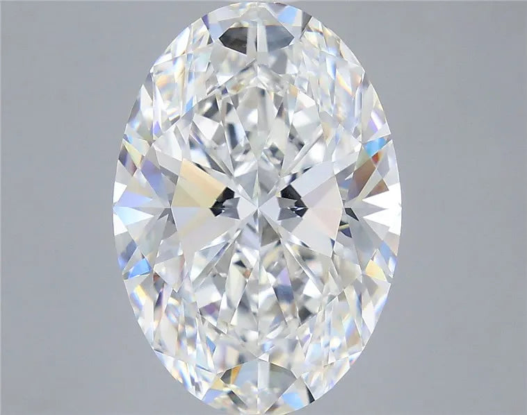 7.07ct Oval Lab Grown Diamond (Colour E, Clarity VVS2, IGI Certified)