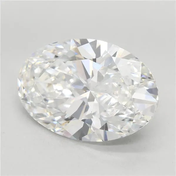 7.07ct Oval Lab Grown Diamond (Colour E, Clarity VVS2, IGI Certified)