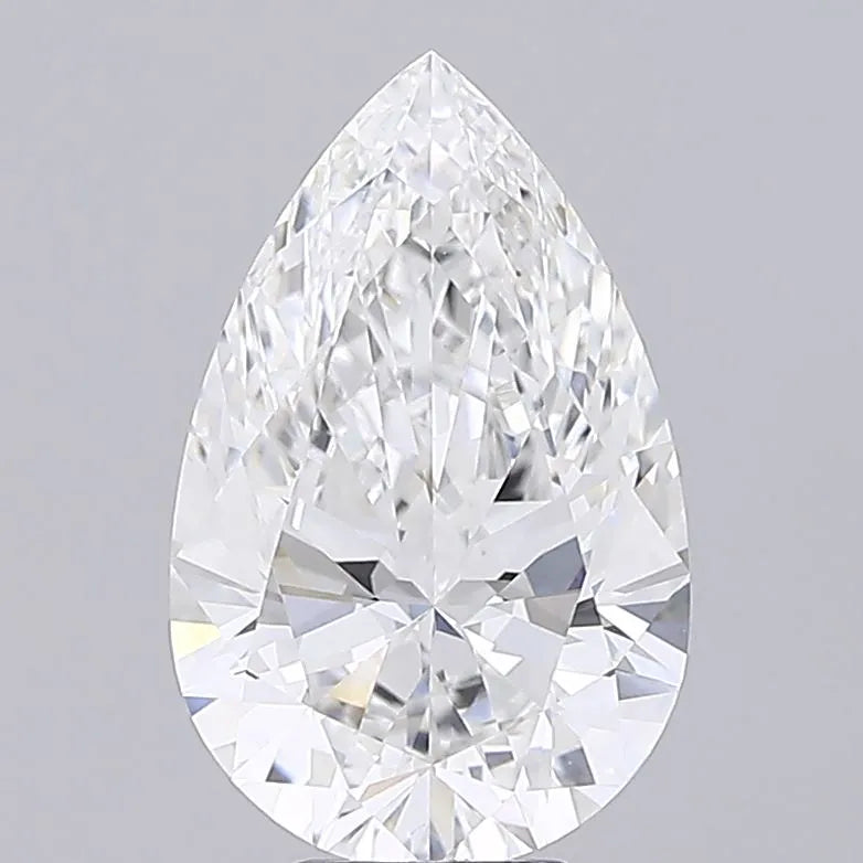 7.07ct Pear Lab Grown Diamond (Colour F, Clarity VVS2, IGI Certified)