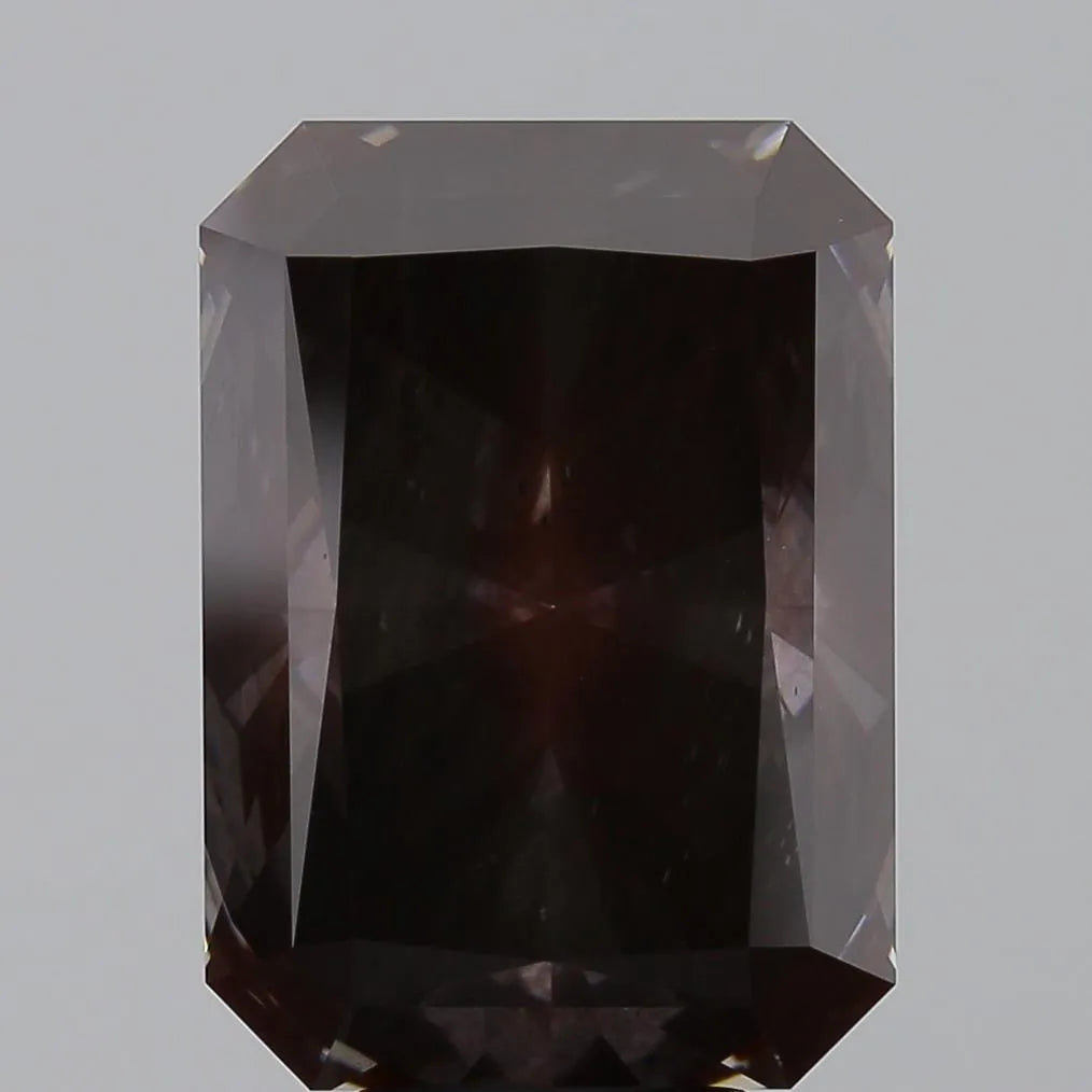 7.07ct Radiant Lab Grown Diamond (Colour Fancy Deep Gray, Clarity SI2, IGI Certified)