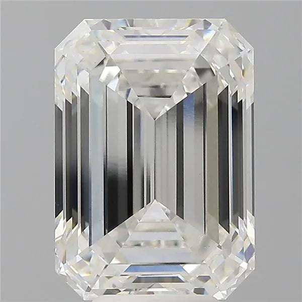 7.08ct Emerald Lab Grown Diamond (Colour F, Clarity VVS2, IGI Certified)
