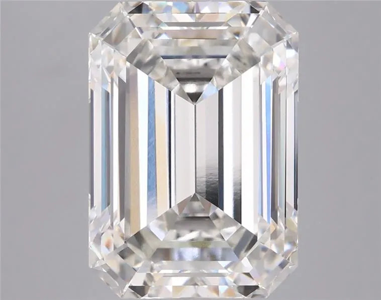 7.08ct Emerald Lab Grown Diamond (Colour G, Clarity VVS2, IGI Certified)