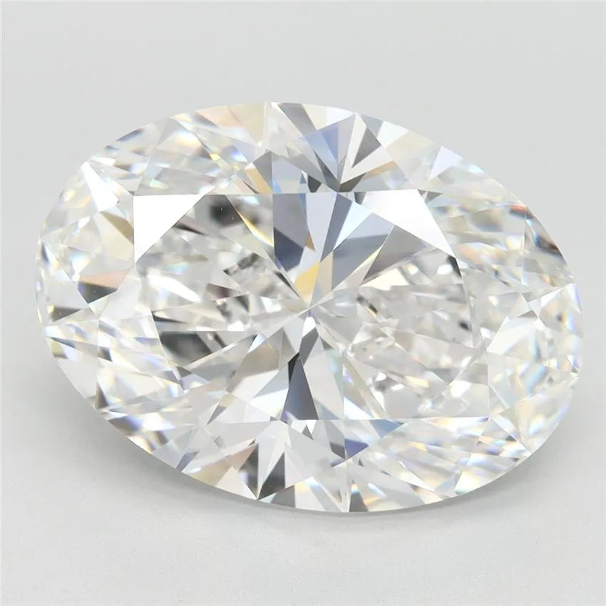 7.08ct Oval Lab Grown Diamond (Colour E, Clarity VVS1, IGI Certified)