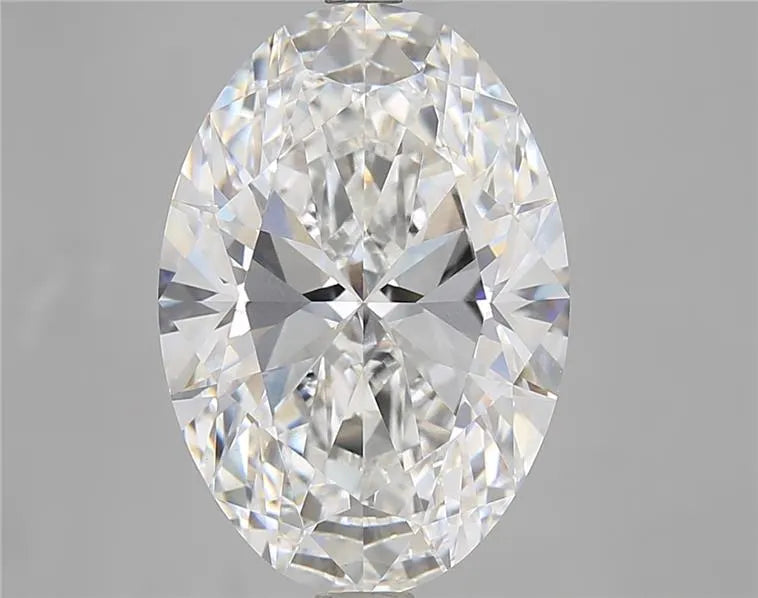 7.08ct Oval Lab Grown Diamond (Colour E, Clarity VVS2, IGI Certified)