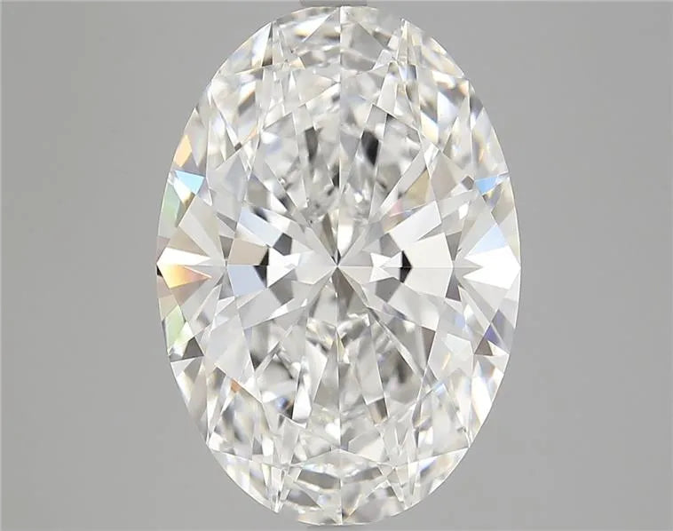 7.08ct Oval Lab Grown Diamond (Colour E, Clarity VVS2, IGI Certified)