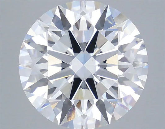 7.08ct Round Lab Grown Diamond (Colour E, Clarity VVS2, Cut ID, IGI Certified)