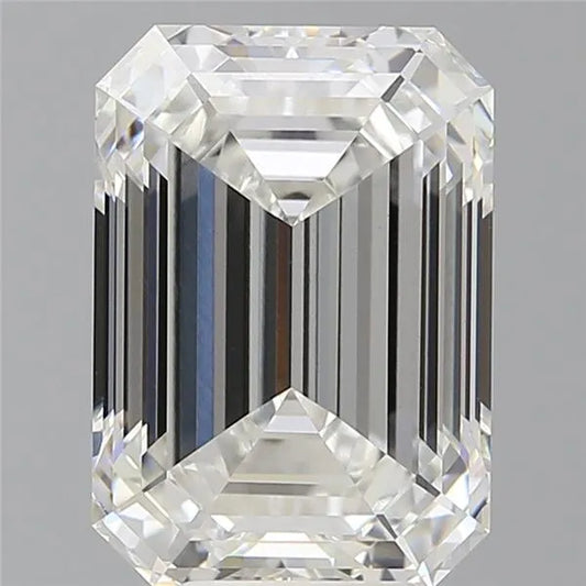 7.09ct Emerald Lab Grown Diamond (Colour E, Clarity VVS2, IGI Certified)