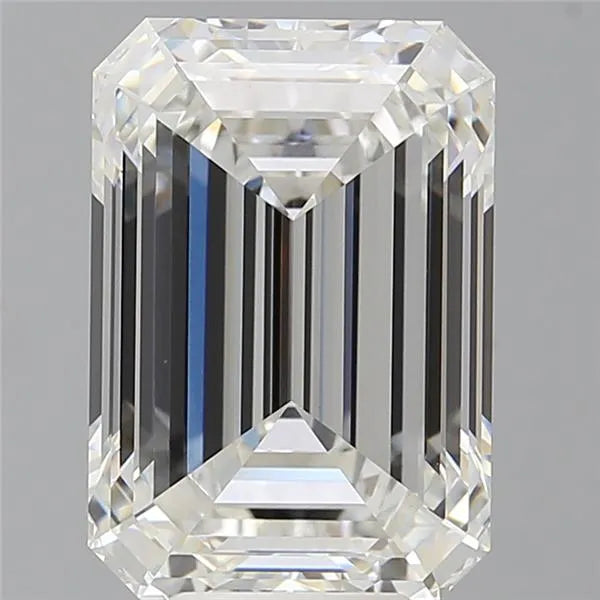 7.09ct Emerald Lab Grown Diamond (Colour F, Clarity VVS2, IGI Certified)