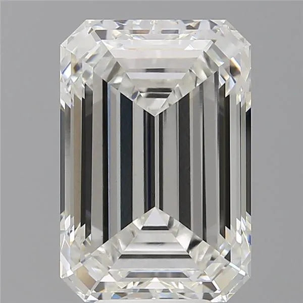 7.09ct Emerald Lab Grown Diamond (Colour F, Clarity VVS2, IGI Certified)