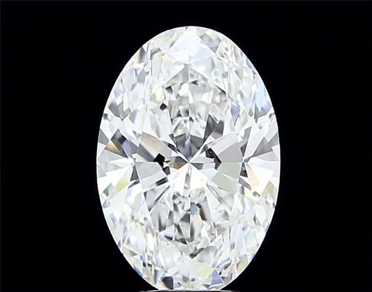 7.09ct Oval Lab Grown Diamond (Colour E, Clarity VVS2, IGI Certified)