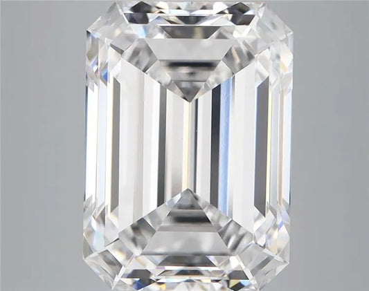 7.10ct Emerald Lab Grown Diamond (Colour D, Clarity VVS2, IGI Certified)