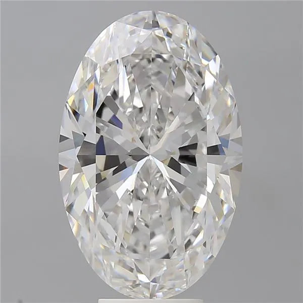 7.10ct Oval Lab Grown Diamond (Colour D, Clarity VVS2, IGI Certified)