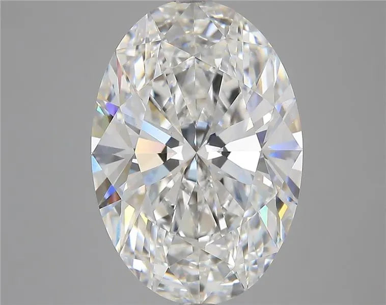 7.10ct Oval Lab Grown Diamond (Colour E, Clarity VS1, IGI Certified)