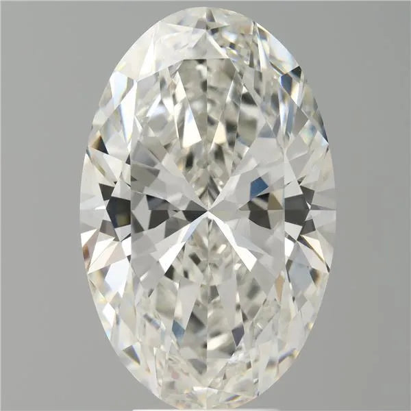7.10ct Oval Lab Grown Diamond (Colour G, Clarity VVS2, IGI Certified)