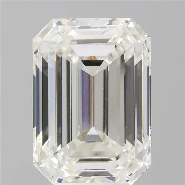 7.11ct Emerald Lab Grown Diamond (Colour G, Clarity VVS2, IGI Certified)