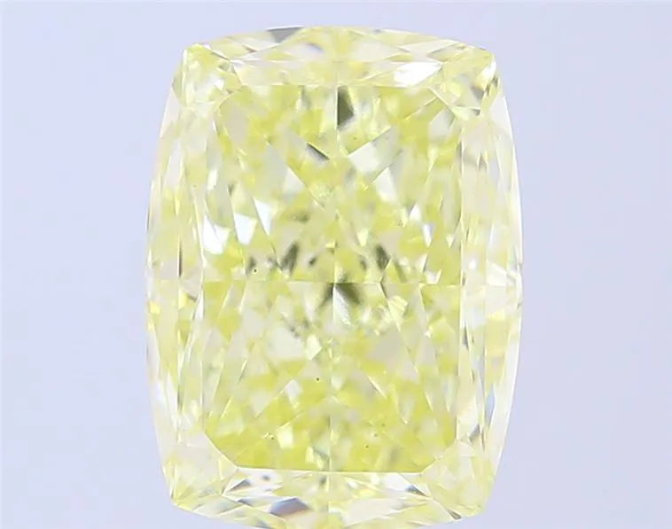7.12ct Cushion modified Lab Grown Diamond (Colour Fancy Yellow, Clarity VS1, IGI Certified)