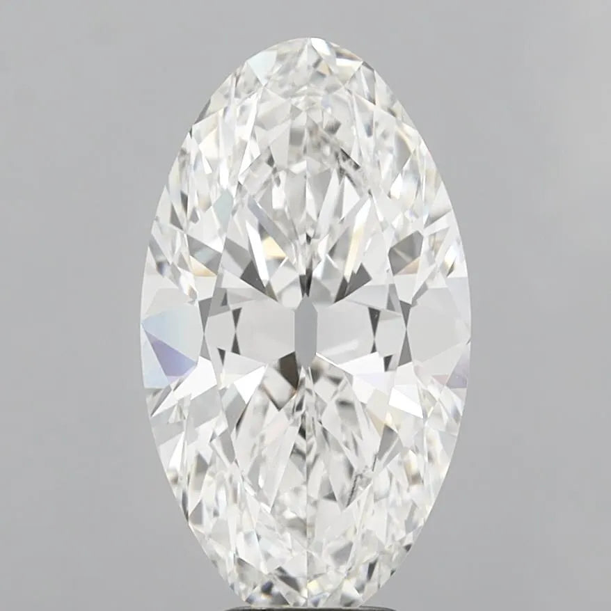 7.12ct Oval Lab Grown Diamond (Colour F, Clarity VVS2, IGI Certified)