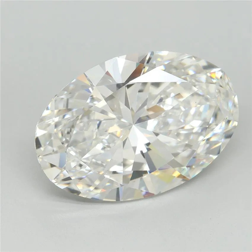 7.15ct Oval Lab Grown Diamond (Colour E, Clarity VVS1, IGI Certified)