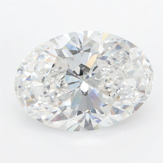 7.21ct Oval Lab Grown Diamond (Colour D, Clarity IF, IGI Certified)