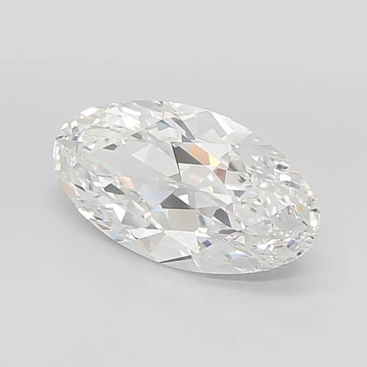 7.22ct Oval Lab Grown Diamond (Colour E, Clarity VS1, IGI Certified)